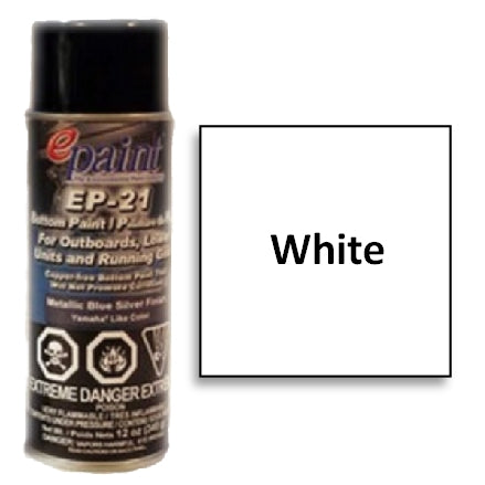 EPaint EP-21 Aerosol for Outdrives & Running Gear, White, EP21A-401