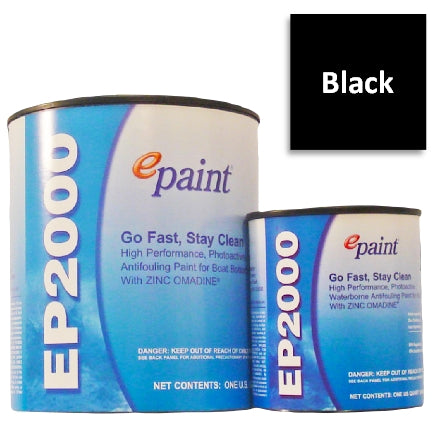 EPaint EP-2000 Antifouling Paint, Black, EP-301