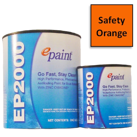EPaint EP-2000 Antifouling Paint, Safety Orange, EP-901