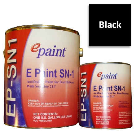 EPaint SN-1 Antifouling Paint, Black