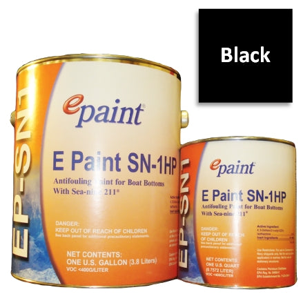 EPaint SN-1 HP Antifouling Paint, Black