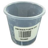 Encore Plastics 2 Ounce Mix n' Measure Container, ENC-20002