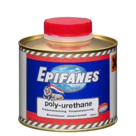 Epifanes Thinner for Brushing Poly-Urethane, 500ml, PUTB.500
