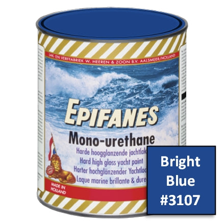 Epifanes Monourethane Yacht Paint, #007 Bright Blue, 750ml, MU3107.750