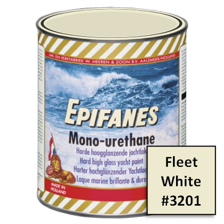 Epifanes Monourethane Yacht Paint, #3201 Fleet White, 750ml, MU3201.750