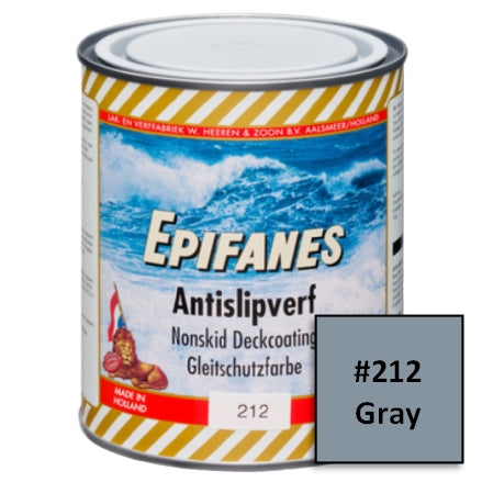 Epifanes Non-Skid Deck Coating, #212 Gray, 750ml, NS212.750
