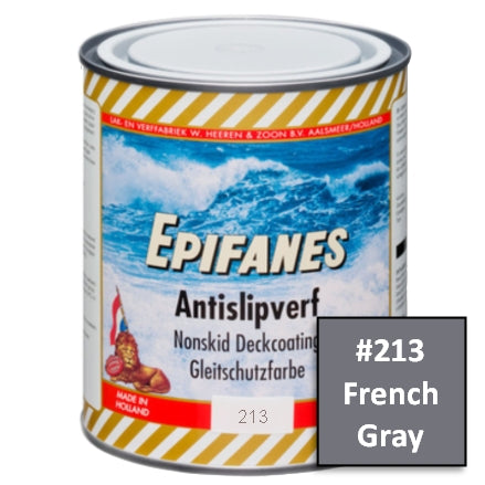 Epifanes Non-Skid Deck Coating, #213 French Gray, 750ml, NS213.750