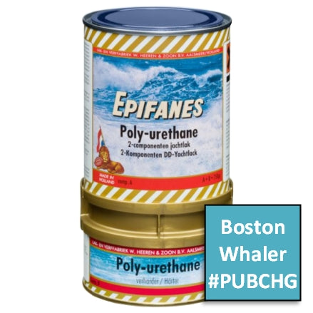 Epifanes Polyurethane Yacht Paint, Boston Whaler Blue Custom Tint, PUCBHG