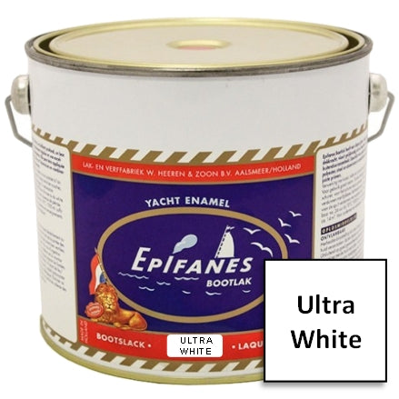 Epifanes Yacht Enamel, #UW Ultra White, 2000ml, YEUW.2000