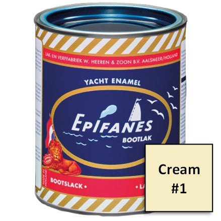 Epifanes Yacht Enamel Paint, #001 Cream, 750ml, YE001.750