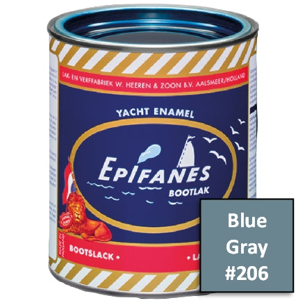 Epifanes Yacht Enamel, #206 Blue Gray, 750ml, YE206.750