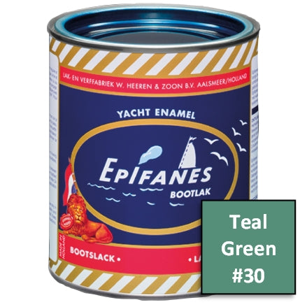 Epifanes Yacht Enamel, #030 Teal Green, 750ml, YE030.750