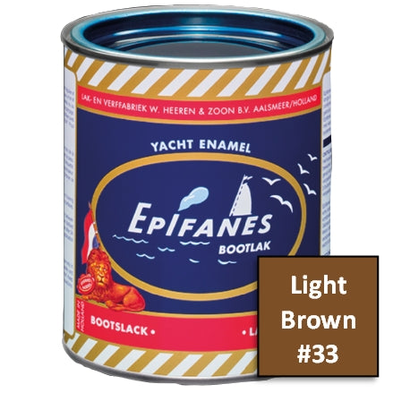 Epifanes Yacht Enamel, #33 Light Brown, 750ml, YE033.750