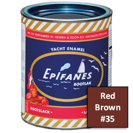 Epifanes Yacht Enamel, #35 Red Brown, 750ml, YE035.750