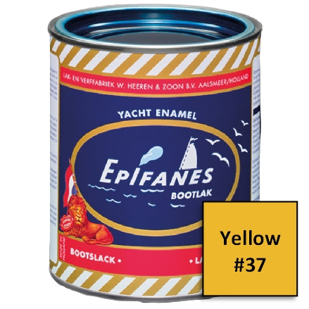 Epifanes Yacht Enamel, #37 Yellow, 750ml, YE037.750