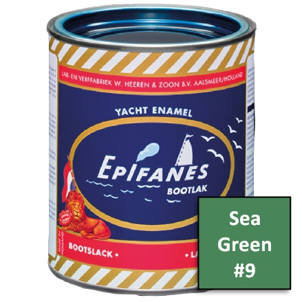 Epifanes Yacht Enamel, #9 Sea Green, 750ml, YE009.750