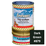 Epifanes Polyurethane Yacht Paint, #879 Dark Green, PU879.750