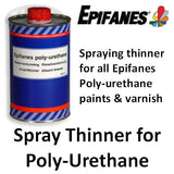 Epifanes Thinner for Spraying Poly-Urethane, PUTS.1000, 3