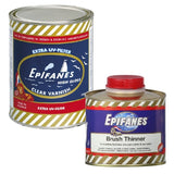 Epifanes Clear Gloss Varnish, CV.1000 Plus Brushing Thinner