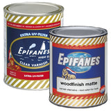 Epifanes Woodfinish Matte and UV Clear Varnish