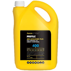 Farecla Profile 400 Advanced Plus Fast Medium Cut Liquid Compound, 1 Gallon, PRA118