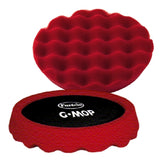 Farecla G Mop 8" Red Euro Waffle Foam Finishing Grip Pad, PRF801/32098