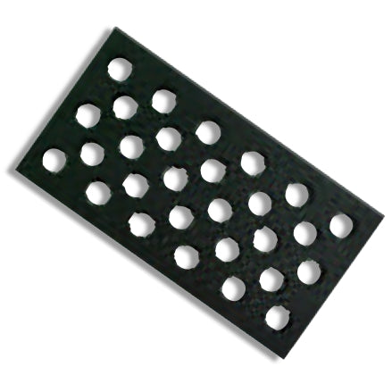 Ferro Firm Density Hole Hand Sanding Block, 6-Pack, 2655