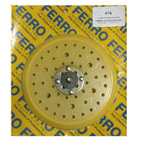 Ferro 6" Multi-Hole Low Profile Grip Backup Pad, 576