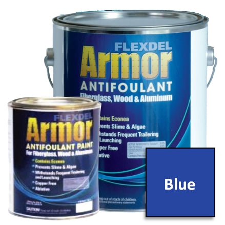 Flexdel Armor Antifouling Paint, Blue