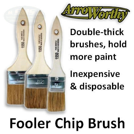ArroWorthy Chip Double-Thick Fooler Brushes, 1550 Series ...