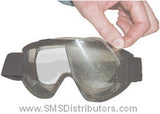 SAS Safety Overspray Goggles with Peel-Off Lens Cover, 5110