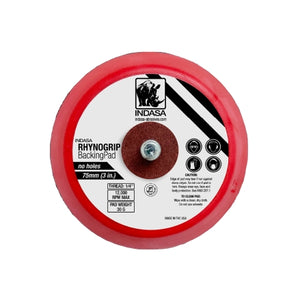 Indasa 3" Solid Grip Backup Pad, 3200x1/4
