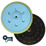 Indasa 6" Ultravent Multi-Hole Grip Backup Pad, 561836
