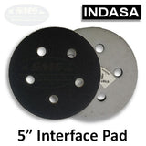 Indasa 5" 5-Hole Interface Foam Pad, 6705T-5H