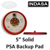 Indasa 5" Solid PSA Backup Pad, 6001