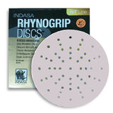 Indasa HT Line Rhynogrip 6" Ultravent Multi-Hole Sanding Discs, 8660 Series
