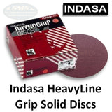 Indasa HeavyLine Rhynogrip Sanding Discs Collection