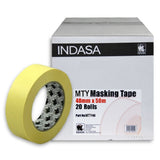 Indasa MTY Premium Masking Tape, 48mm (~2"), 563199, Case