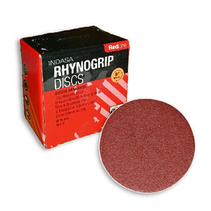 Indasa RedLine Rhynogrip Solid Sanding Discs Collection