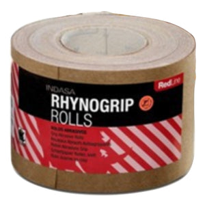 Indasa RedLine Rhynogrip 4.5" Hook & Loop Sanding Rolls, 8350RED Series
