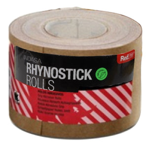 Indasa RedLine Rhynostick 4.5" PSA Long Board Sanding Rolls, 8250RED Series