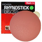 Indasa RedLine Rhynostick 8" Solid PSA Sanding Discs, 800 Series