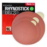 Indasa RedLine Rhynostick Solid PSA Sanding Disc Collection