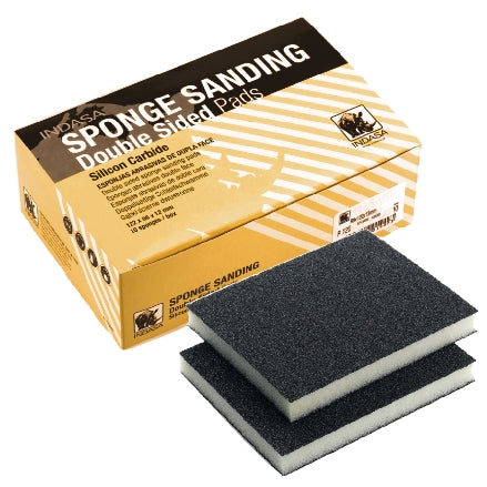Indasa Double Sided Sponge Hand Sanding Pads, 3100B, 1