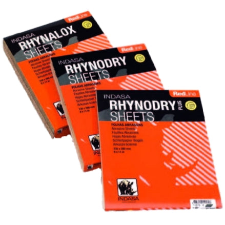 Indasa RedLine Rhynodry Heavy Duty Sheets, 5 Series