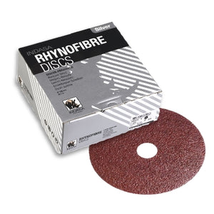 Indasa 5" Rhynofibre Alum-Oxide Silver Grinding Discs, 1000 Series