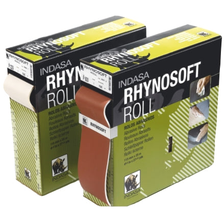 Indasa Rhynosoft Foam Hand Sanding Pads, Continuous Roll, 3700R Series