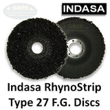 Indasa Rhyno Clean 4.5" Stripping Discs with 7/8" Arbor, 8054-FGA, 2