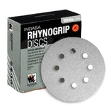 Indasa WhiteLine Rhynogrip Vacuum Sanding Disc Collection