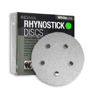 Indasa WhiteLine Rhynostick Vacuum Sanding Disc Collection